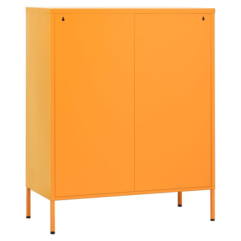 Lady Jillian -  Storage Cabinet Mustard Yellow 80x35x101,5 cm Steel - Model 4
